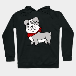 Bulldog Cartoon Hoodie